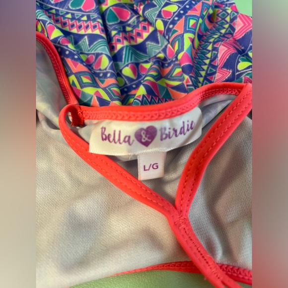 Bella & Birdie Tankini Swimsuit Girl Large, 2 piece swimsuits - Picture 6 of 10